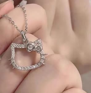 Hello Kitty Sweet Kawaii Ring Necklace