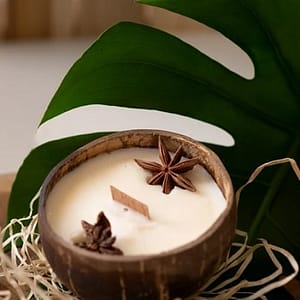 Cotton Flower Candle