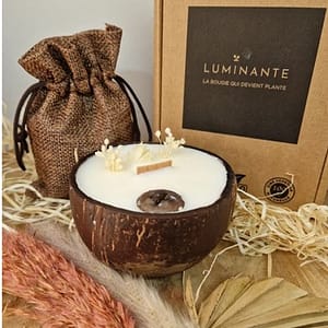 Cotton Flower Candle